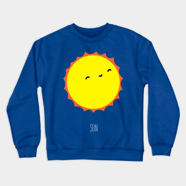 The Sun Crewneck Sweatshirt by DIKittyPants